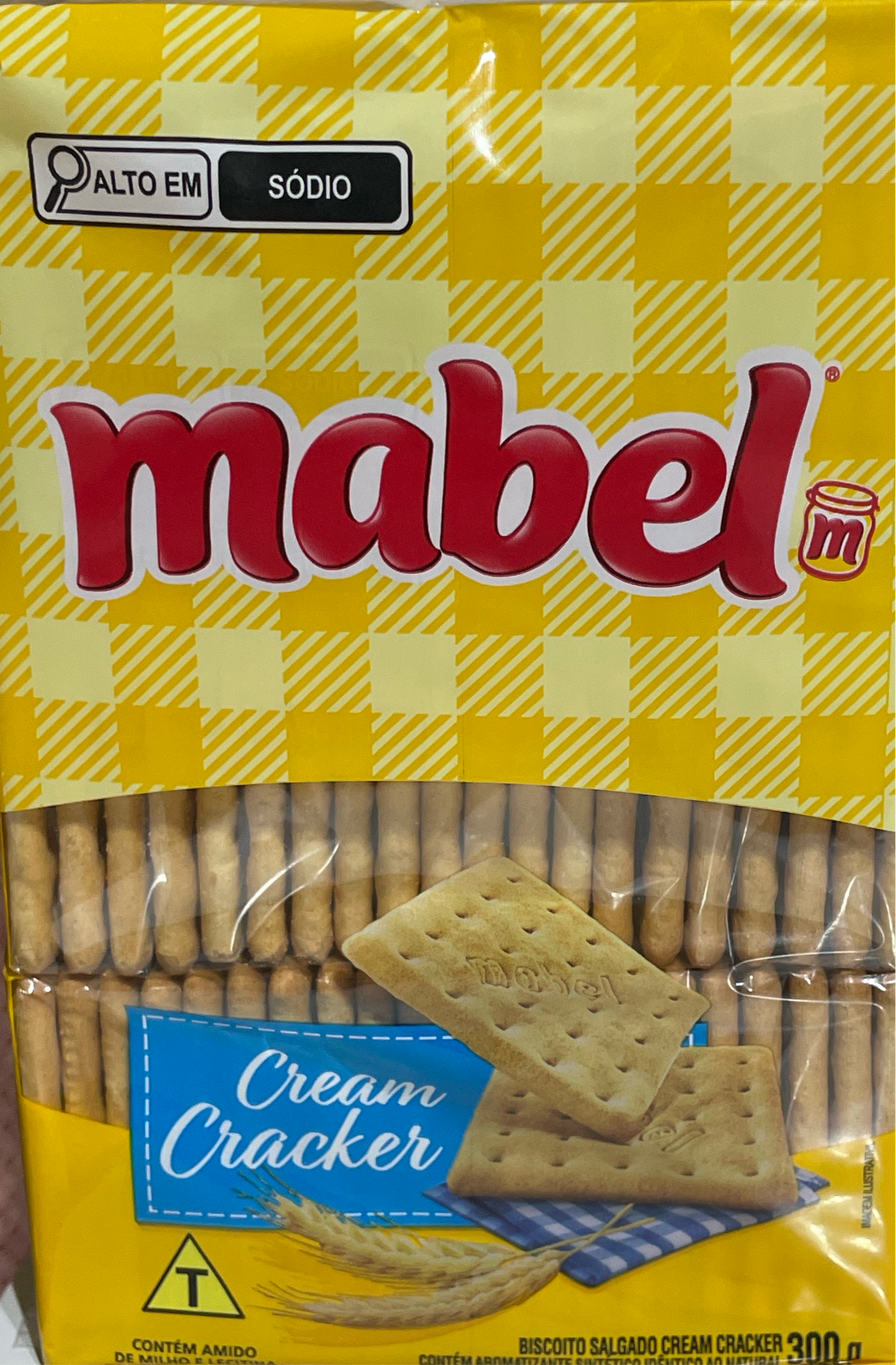 Bolacha Mabel cream cracker 300g