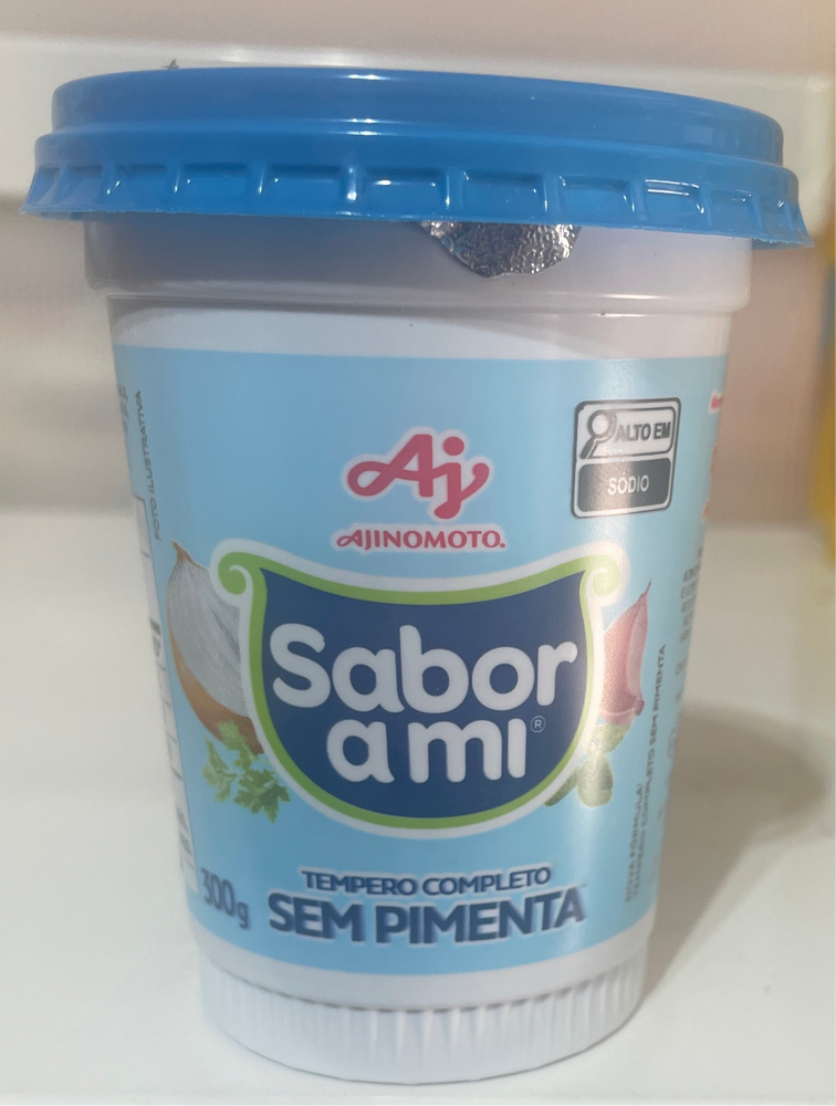 tempero Ajinomoto sem pimenta