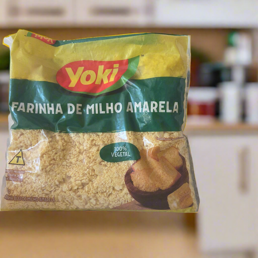 Farinha de milho amarela 500g