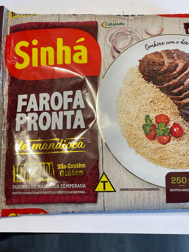 Farofa Sinhá temperada tradicional 250g