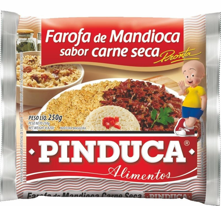 Pinduca Farofa Carne Seca