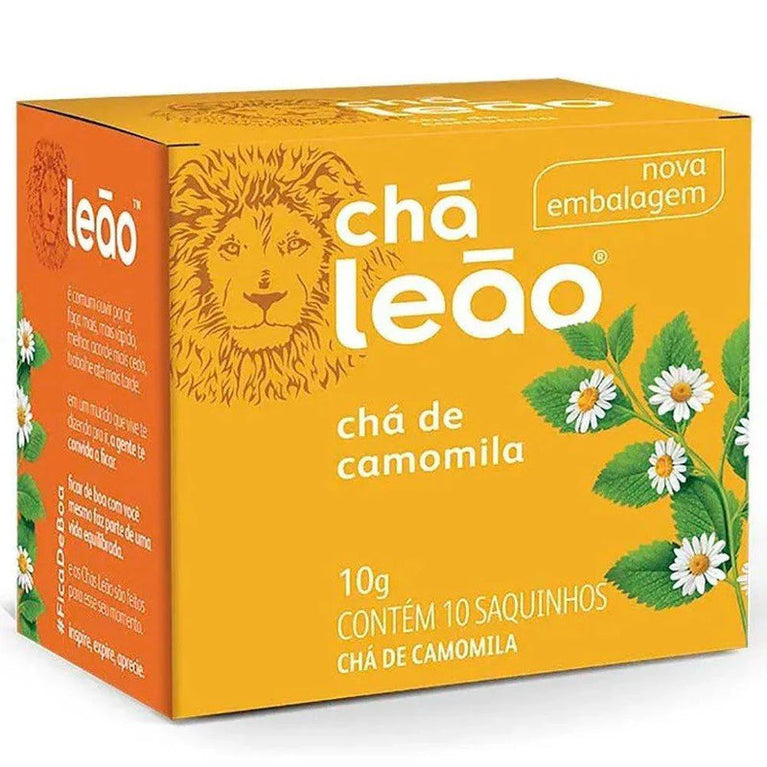 Chá leão camomila