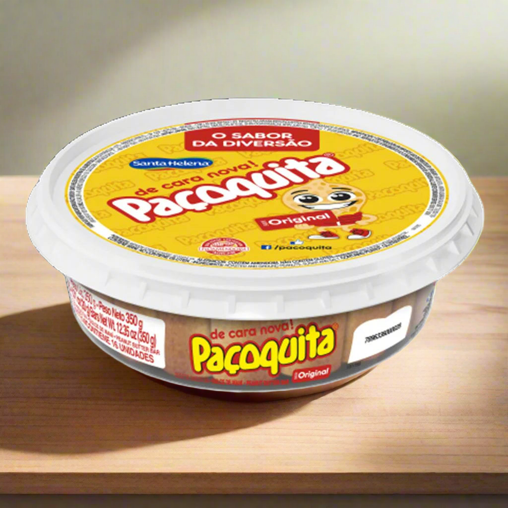 Paçoquinha rolha Santa Helena 350g