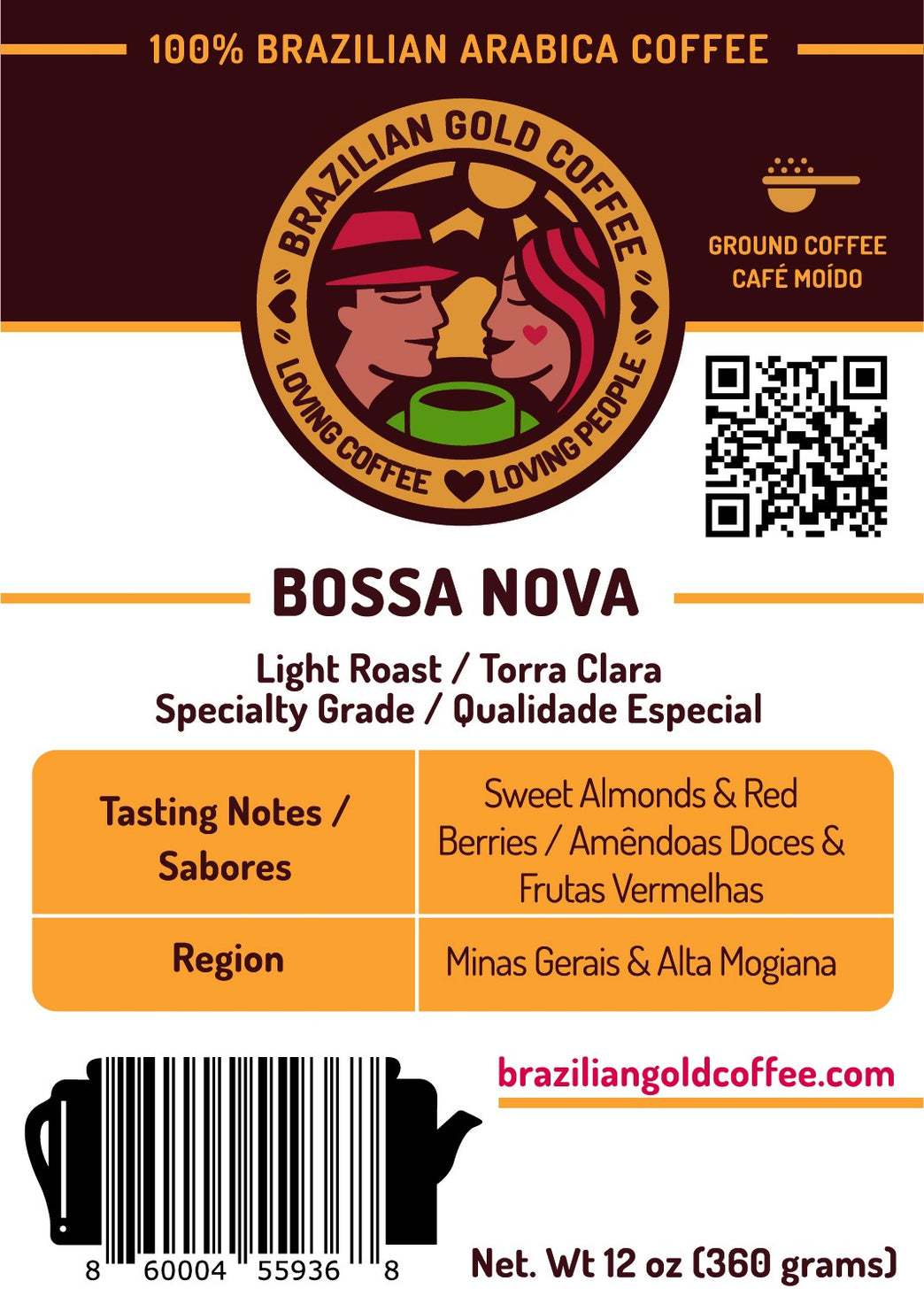 Bossa Nova Light Roast - Ground
