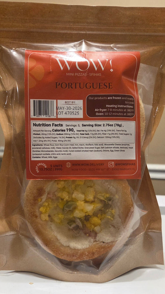 Esfiha aberta, sabor portuguesa c5