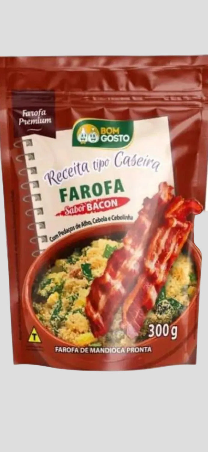 Farofa bom sabores c bacom