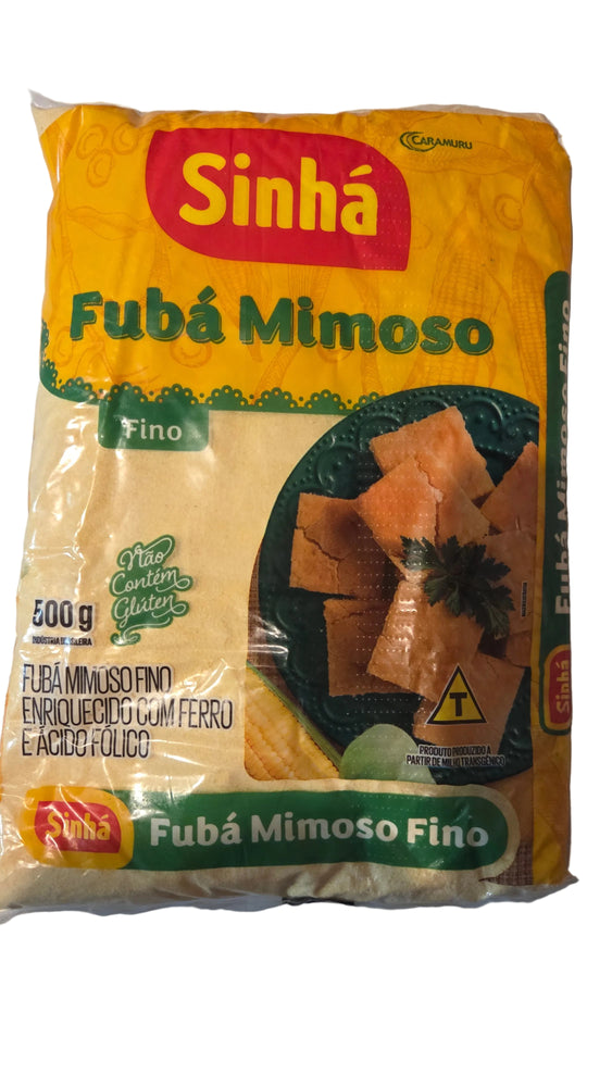 Sinhá fubá 500g mimoso fino