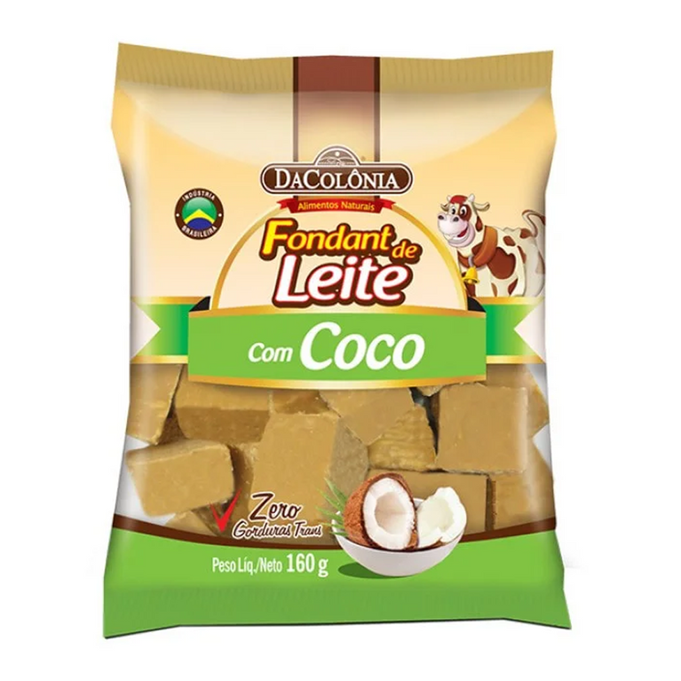 Da colônia foundant de leite c/ coco