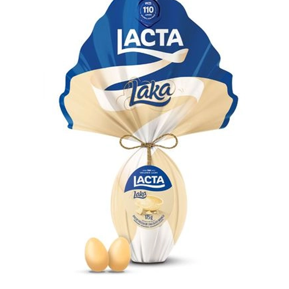White Chocolate Egg Laka - Lacta