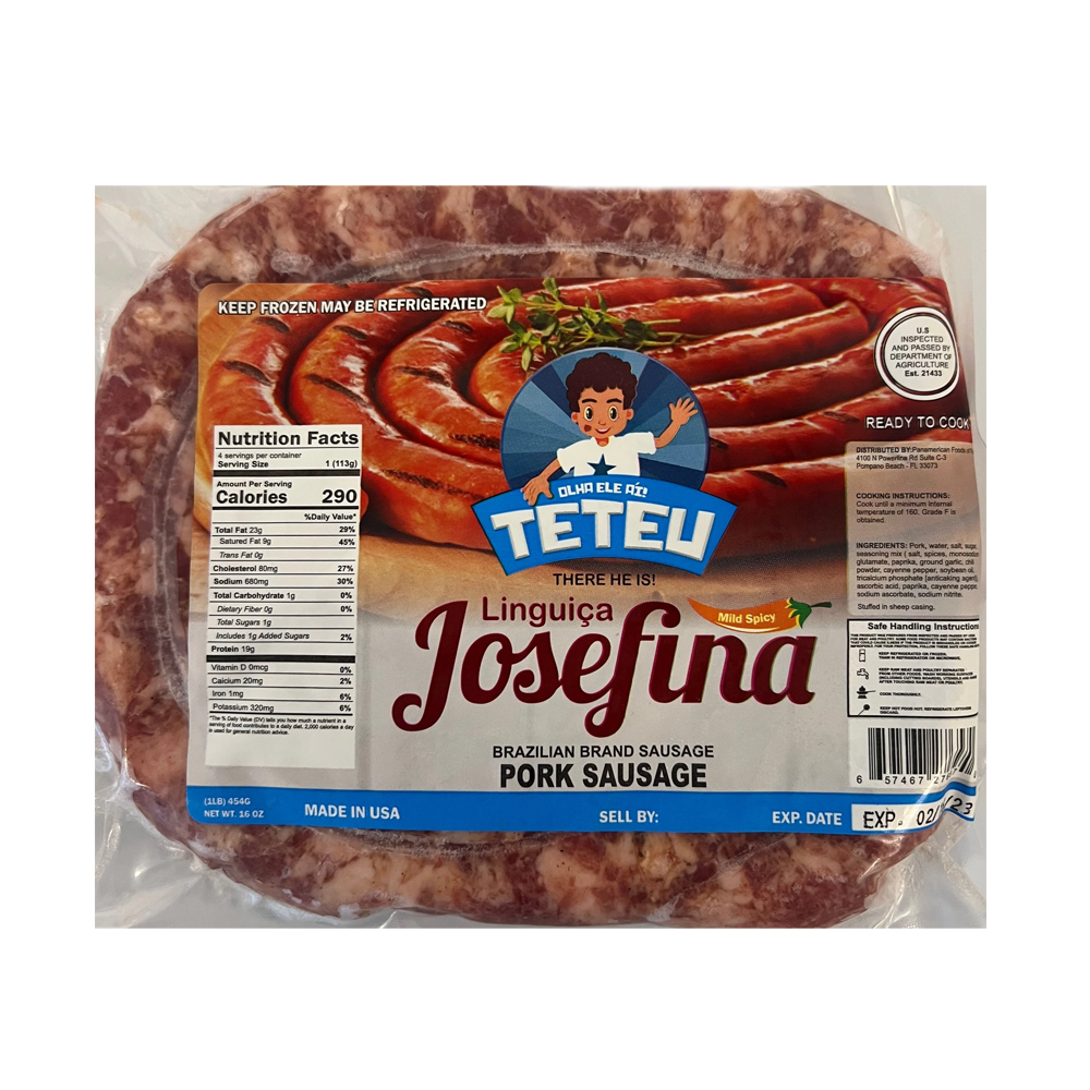 Teteu Sausage Josefina Mild Spicy