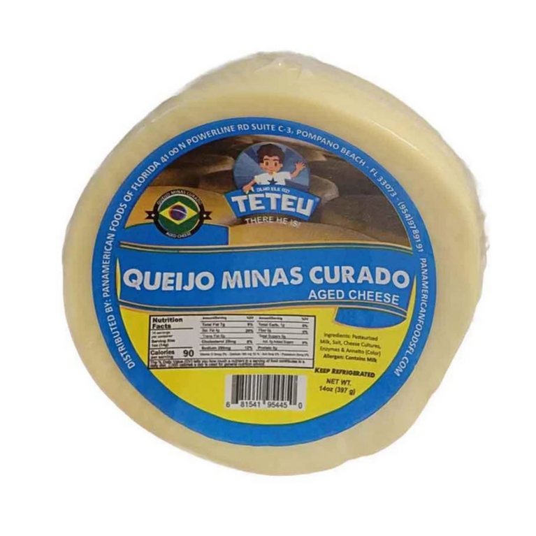 Cured Minas Cheese - Teteu